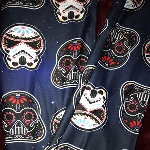One size custom star wars print legging